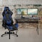 Flash Furniture Black Gaming Desk-Cup Holder/Reclining Chair Set BLN-X30D1904-BL-GG - alternate 1